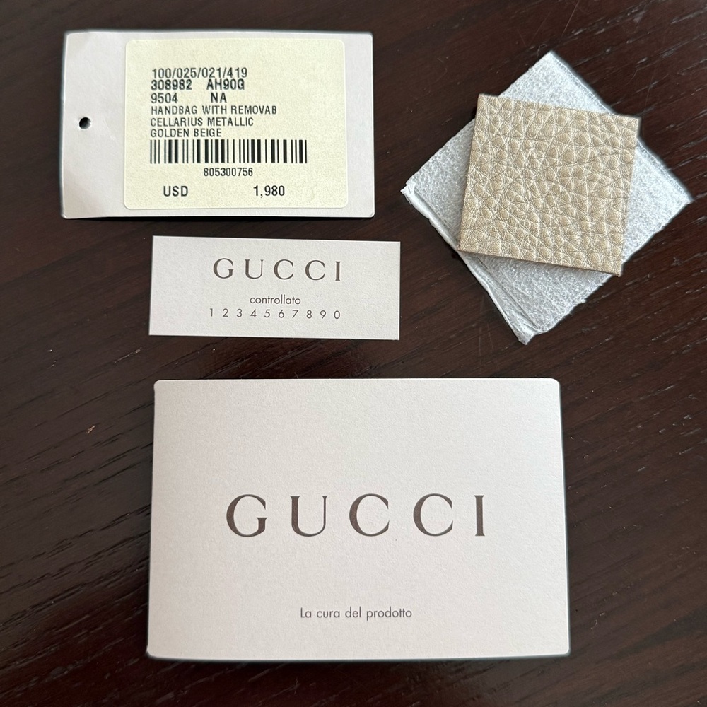 Gucci Metallic Shoulder Bag **PRICE FIRM*** - Picture 11 of 11